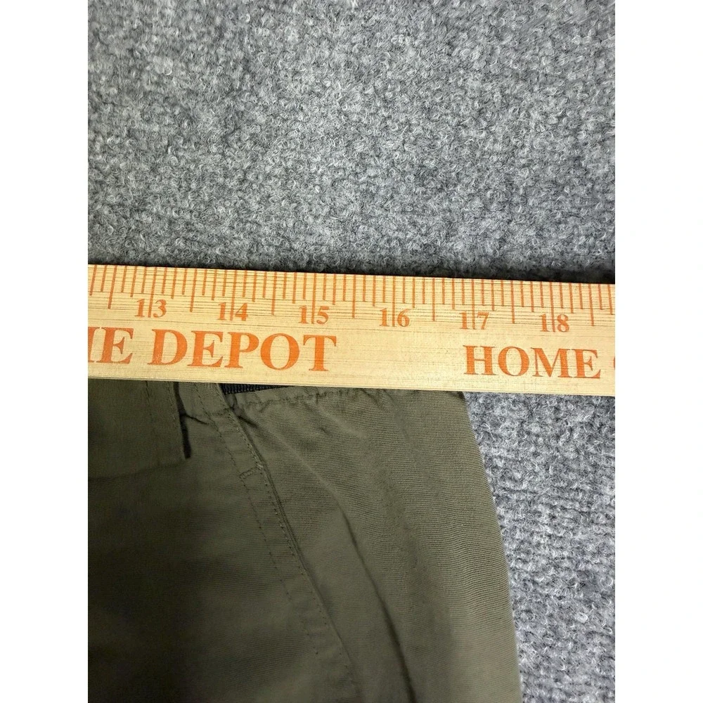 Men's The North Face Green Cargo Hiking Shorts *See Info* Size Large Belted